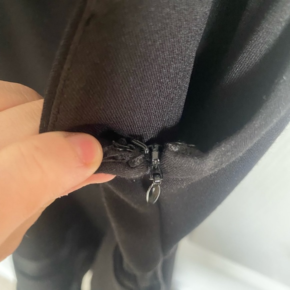 LIKE NEW Parker black mesh cutout dress small - Picture 9 of 9